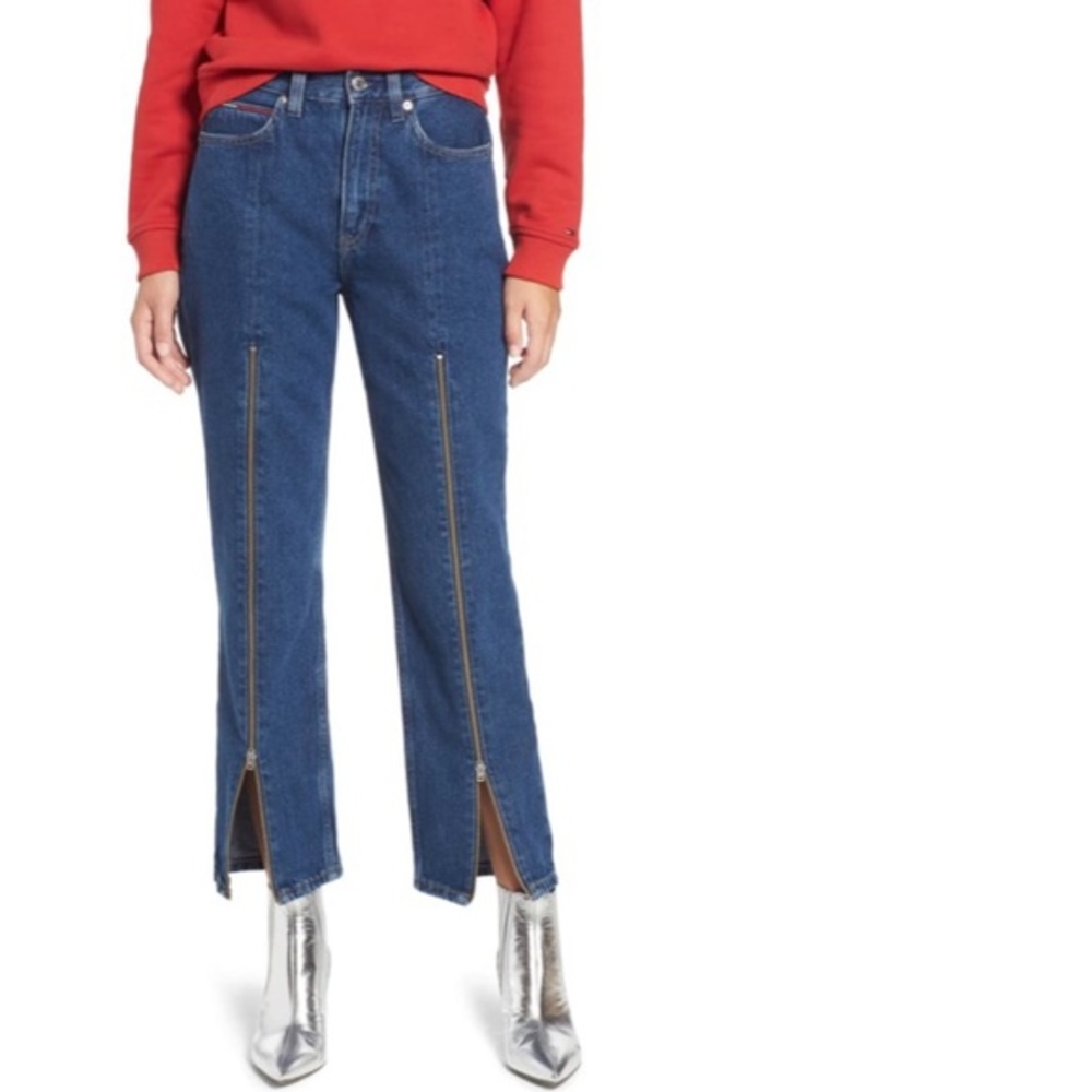 Tommy Jeans 1990 Zip Front High Waist Jeans